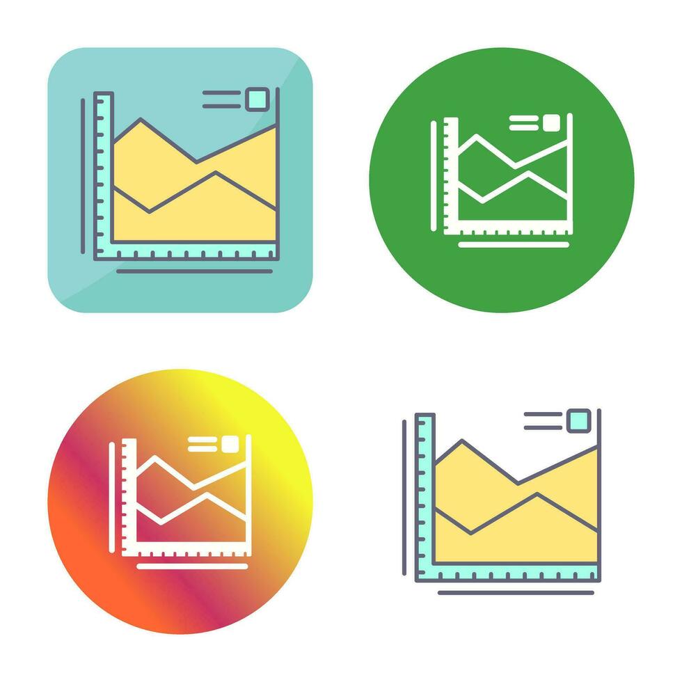 Spline Chart Vector Icon