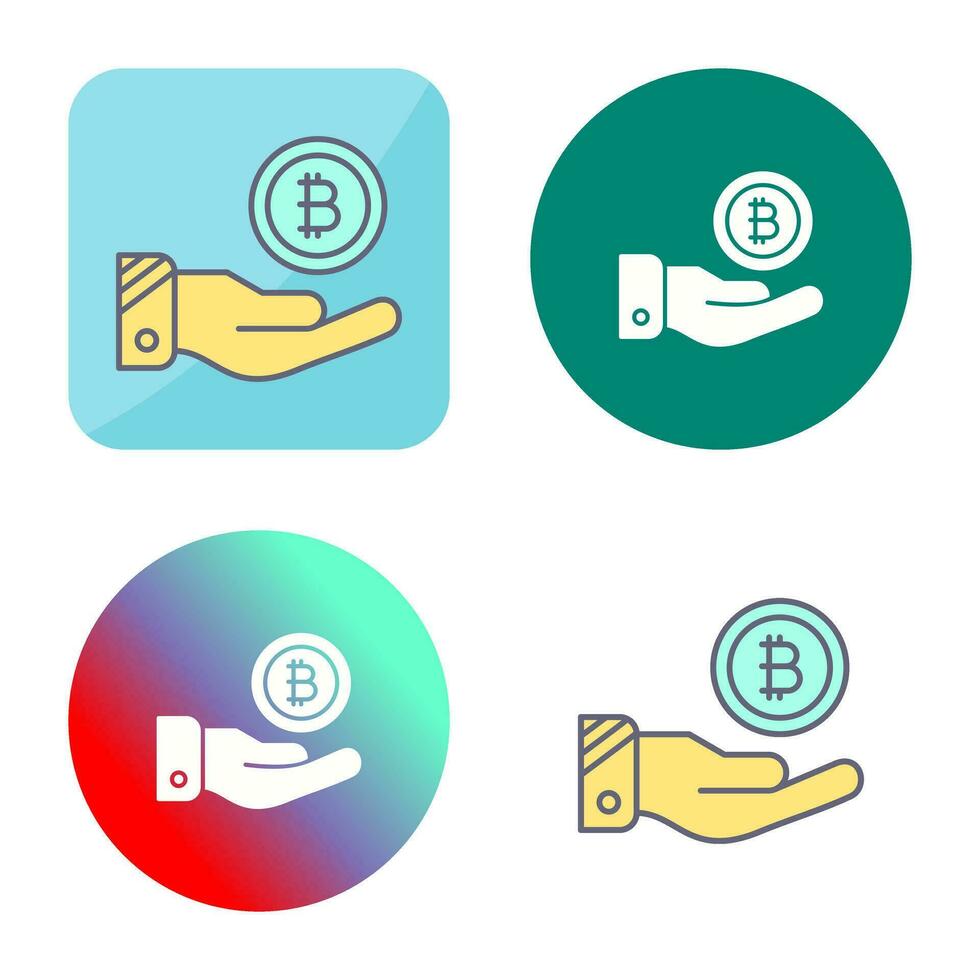 Bitcoin Vector Icon