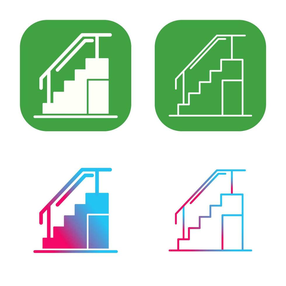 Stairs Vector Icon