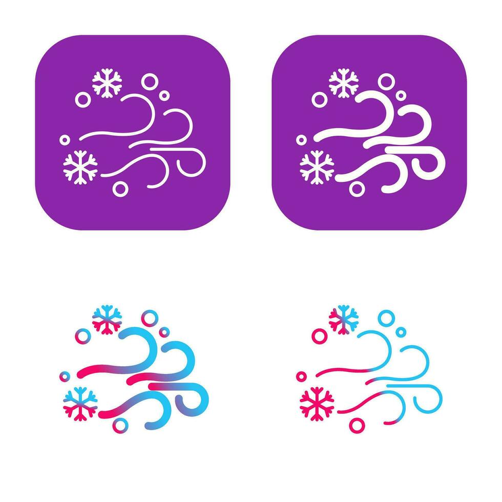 Blizzard Vector Icon