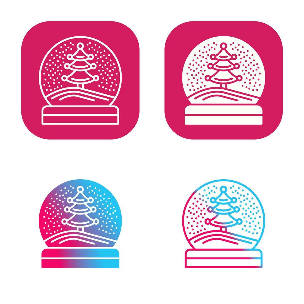 Snow Glob Vector Icon