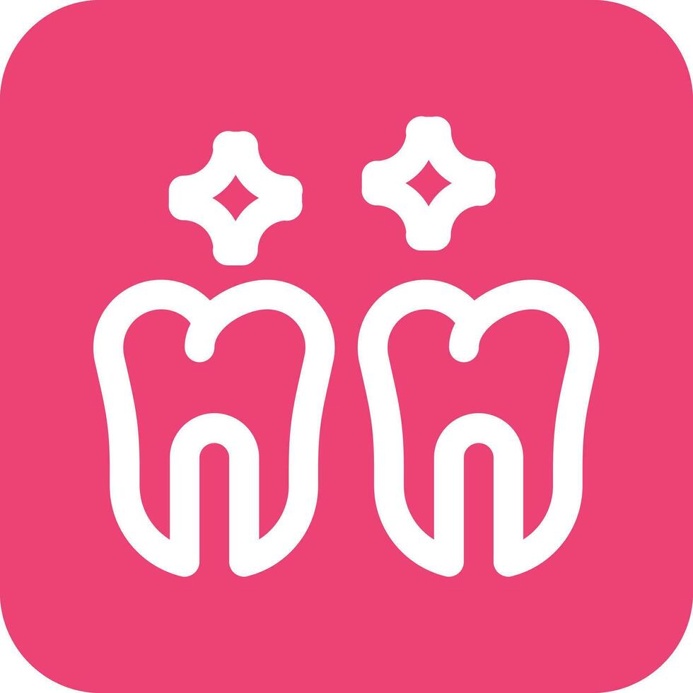 Clean Tooth Vector Icon