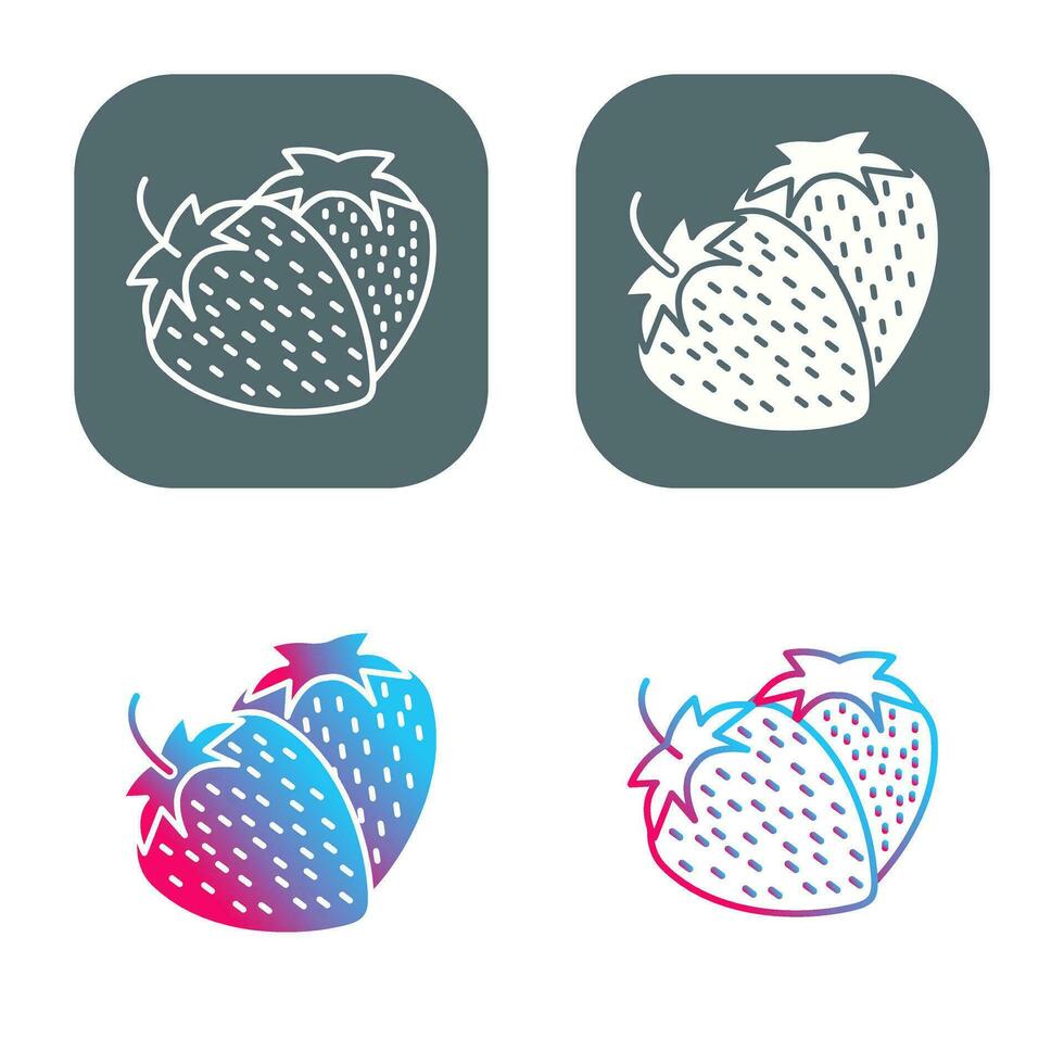 Strawberry Vector Icon