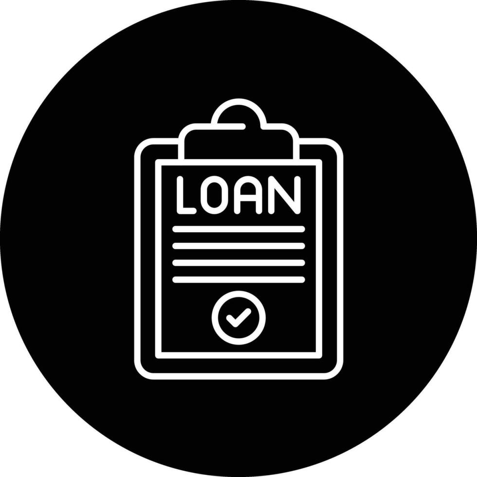 Loan Money Vector Icon