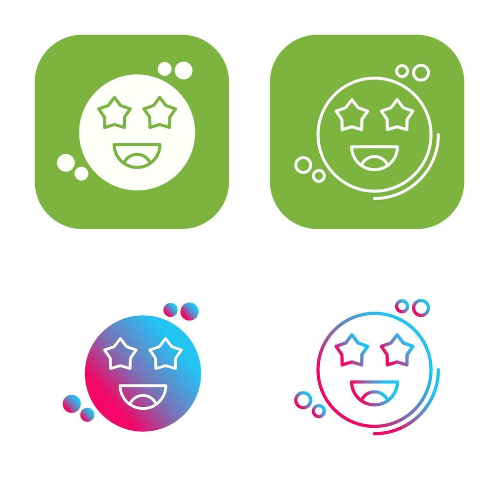 Starstruck Vector Icon