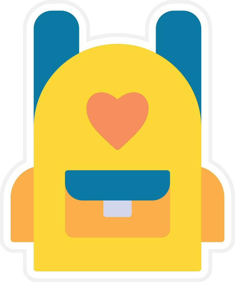 Backpack Vector Icon