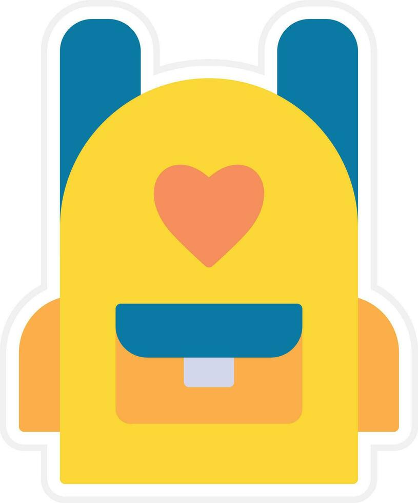 Backpack Vector Icon