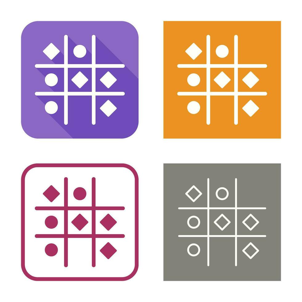 Tic Tac Toe Vector Icon