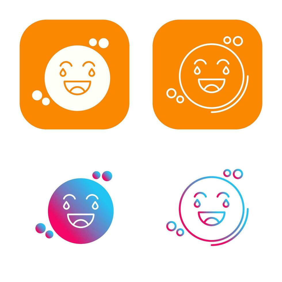 Loughing Vector Icon