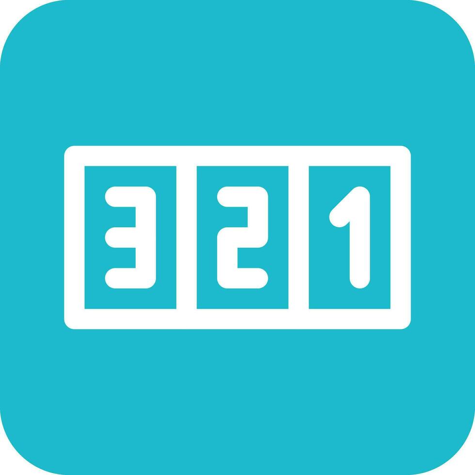 Countdown Vector Icon