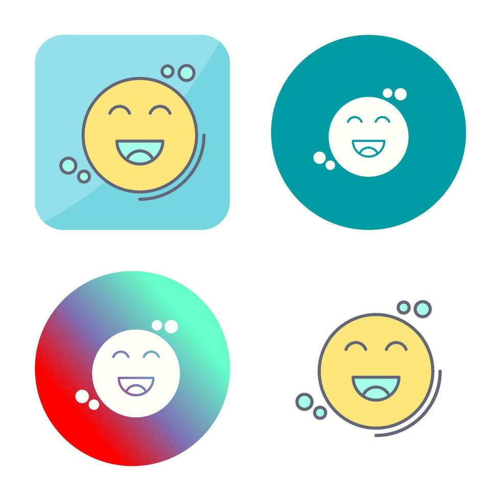 Happiness Vector Icon