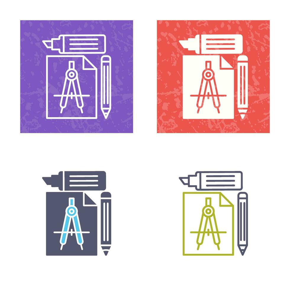 Study Tools Vector Icon
