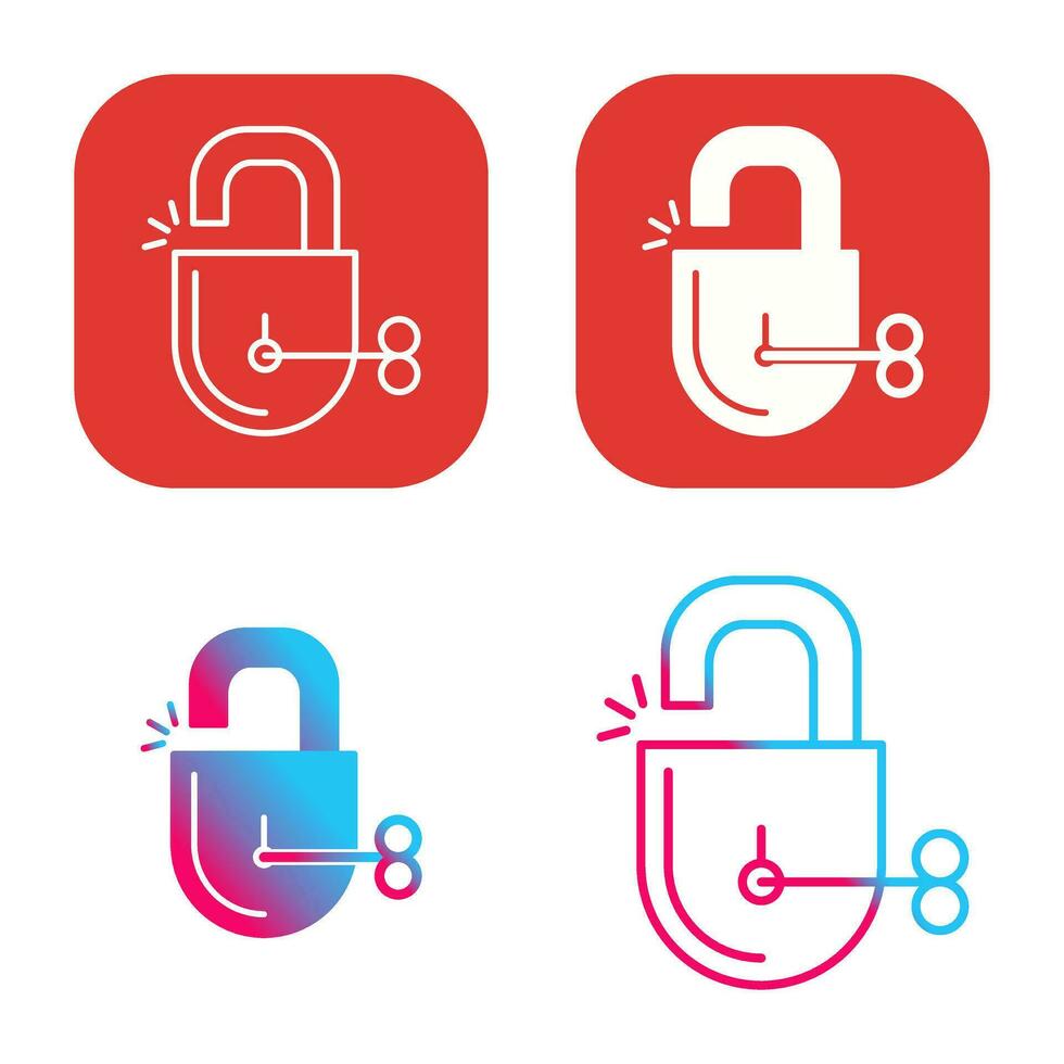 Unlock Vector Icon