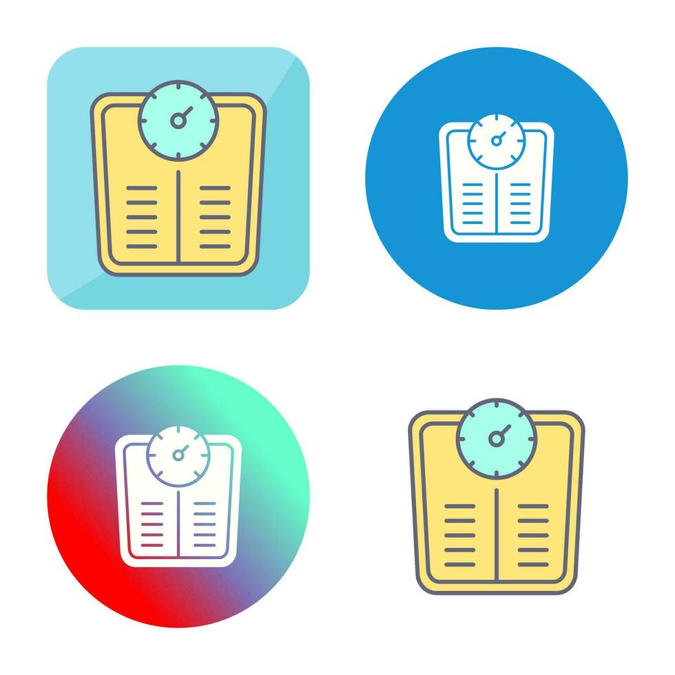 Weight Scale Vector Icon