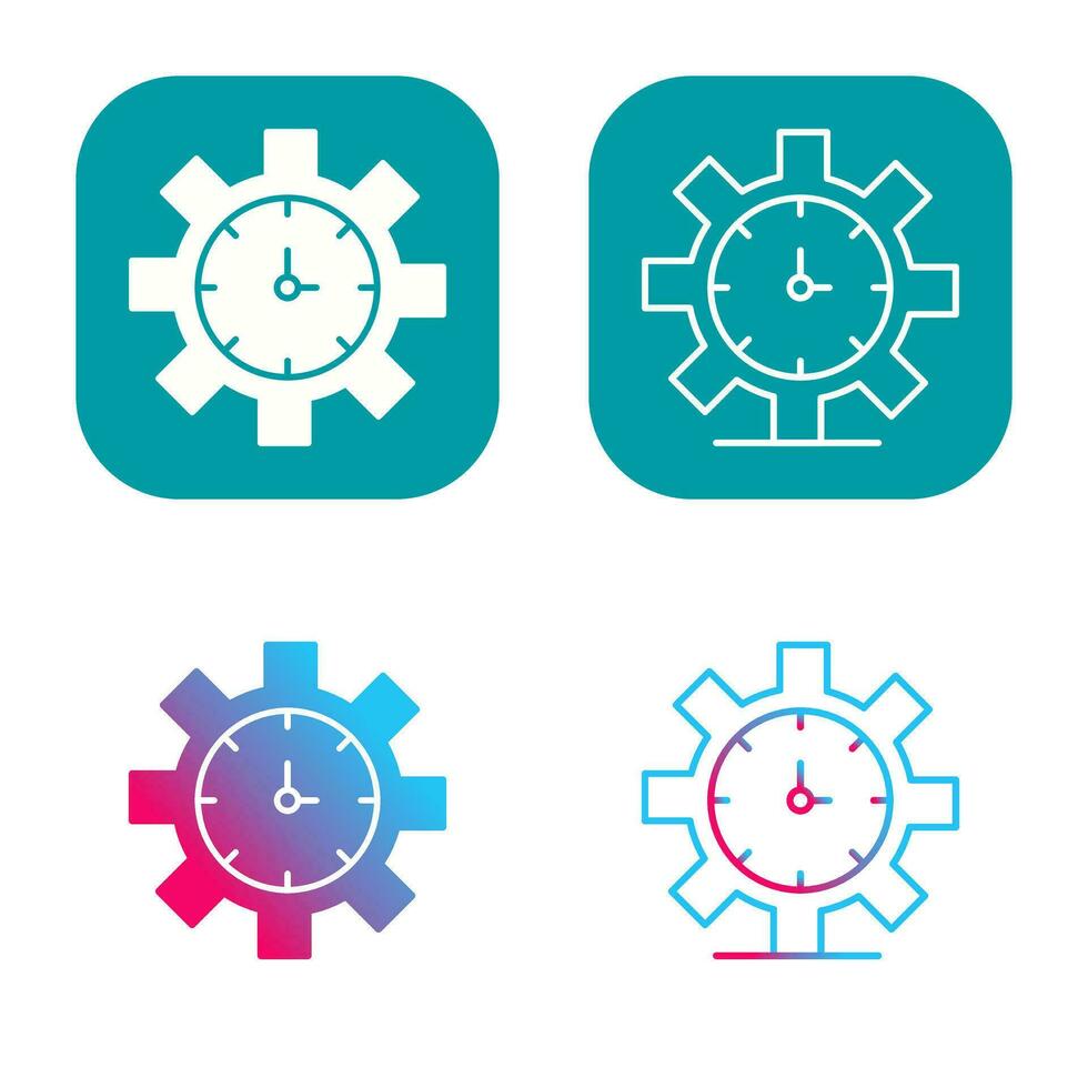Time Management Vector Icon
