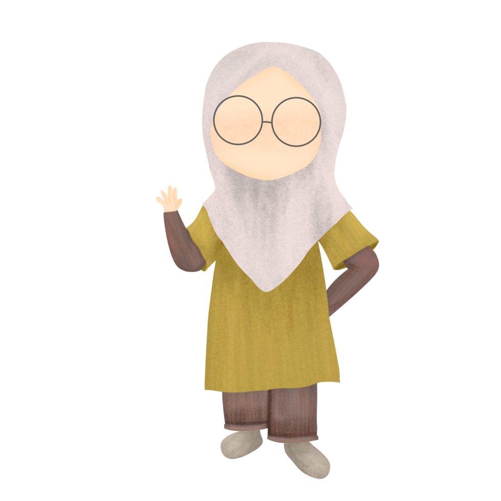 cute young girl muslim png
