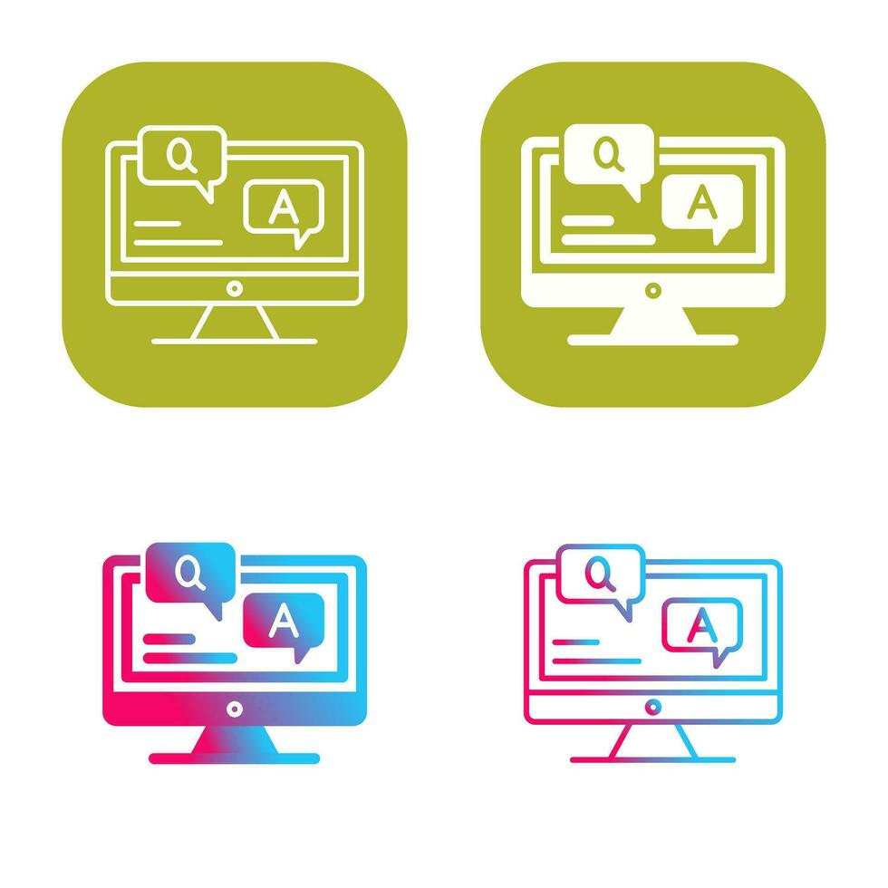 Faq Vector Icon