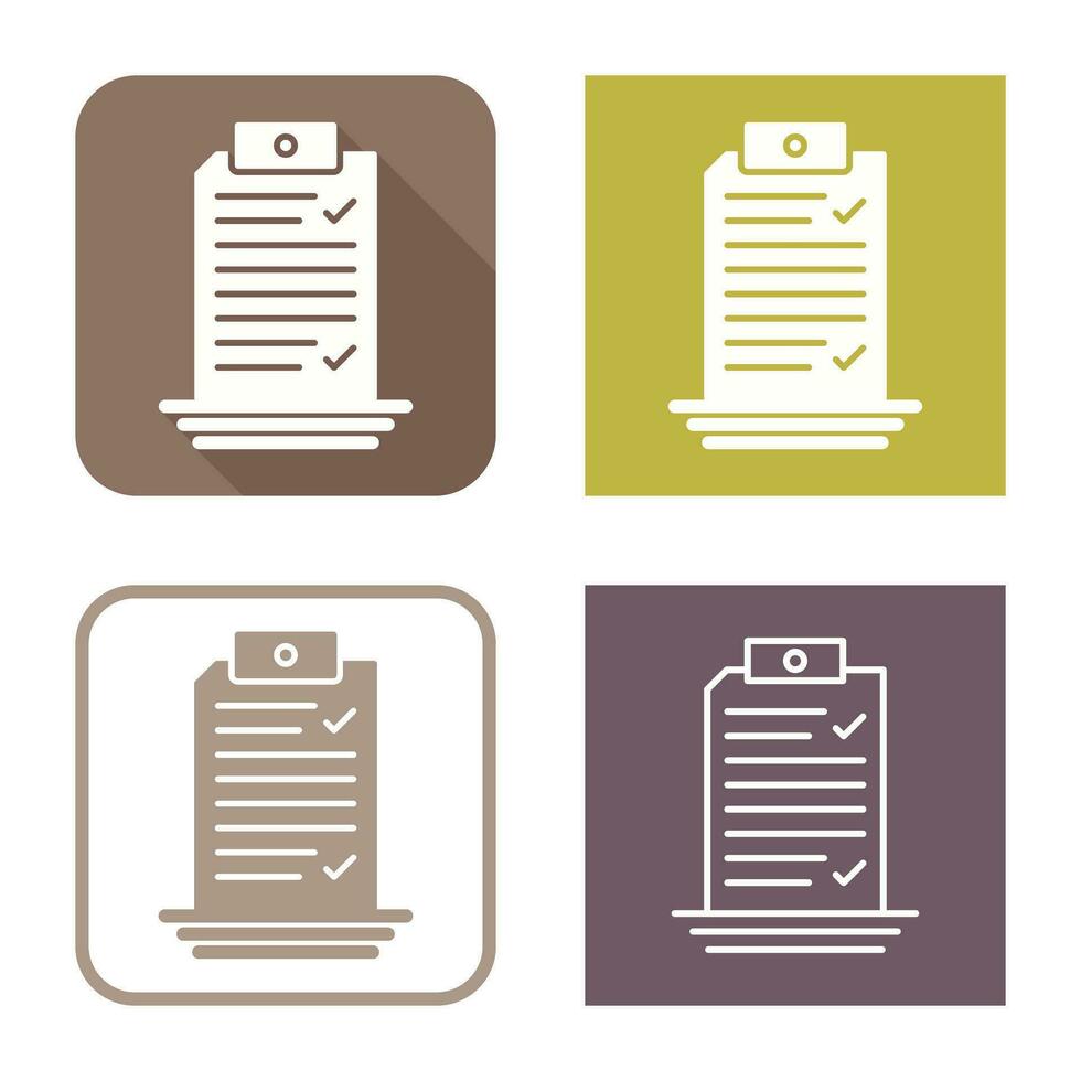 Check List Vector Icon