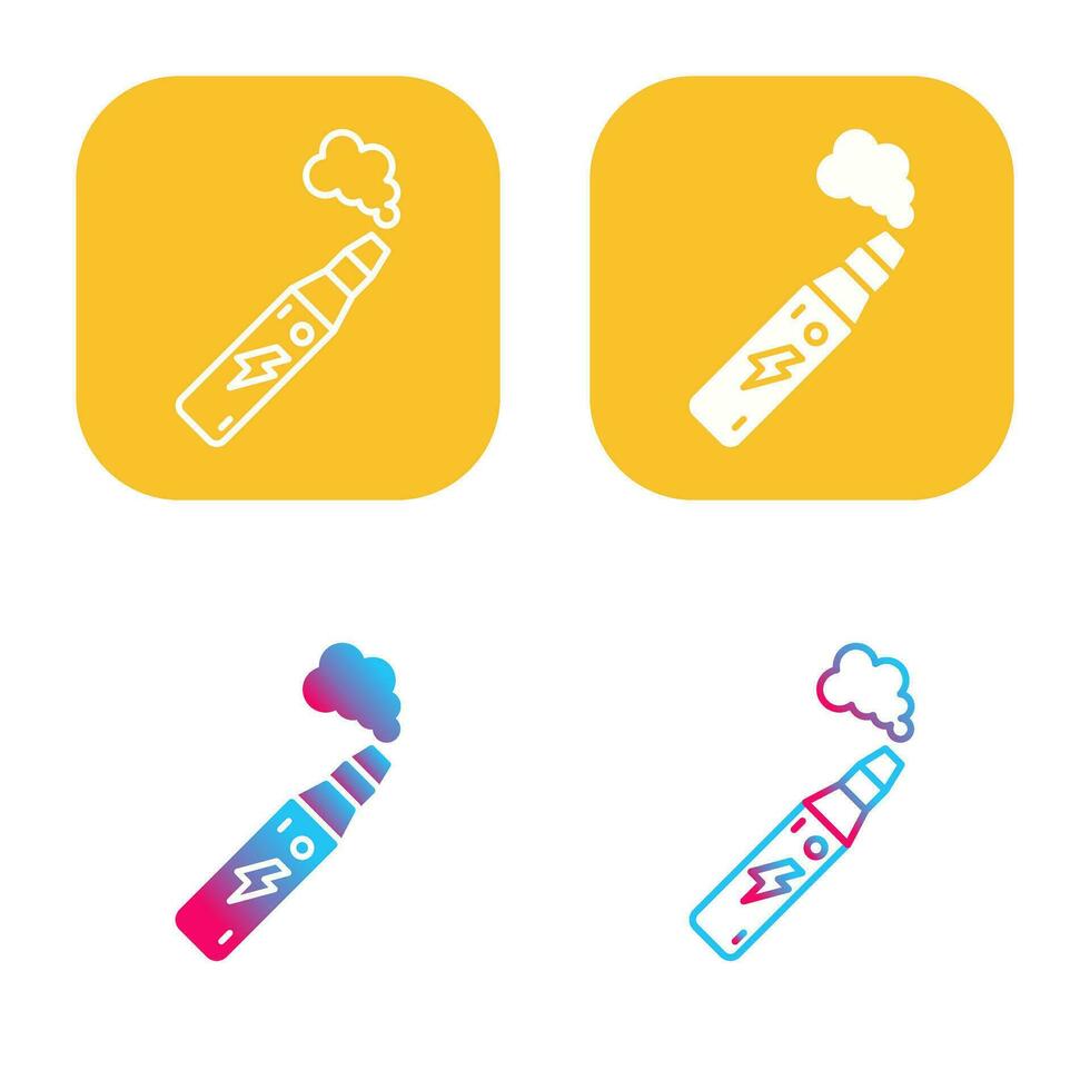 Electronic Cigarette Vector Icon