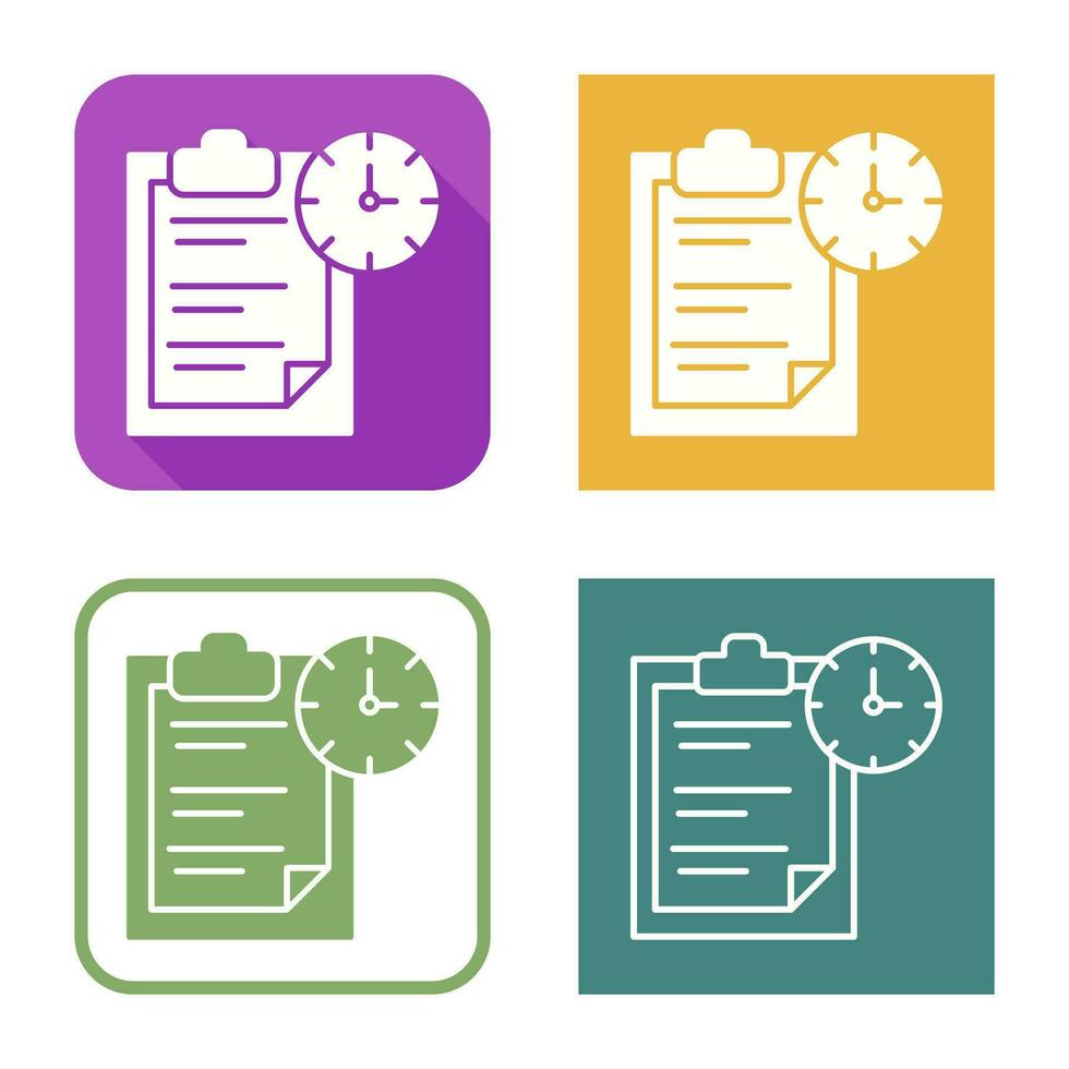 Task Management Vector Icon