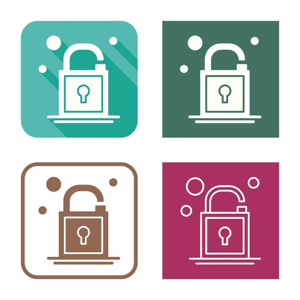 Open Lock Vector Icon
