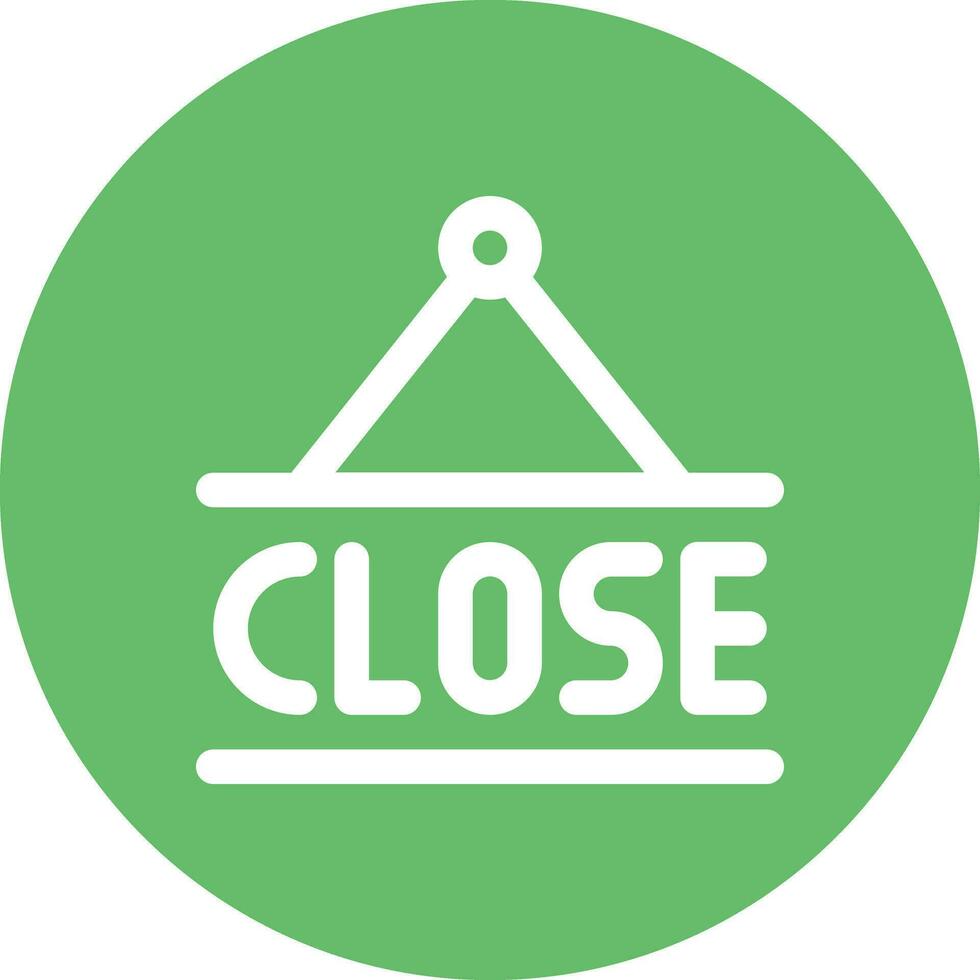 Closed Tag Vector Icon