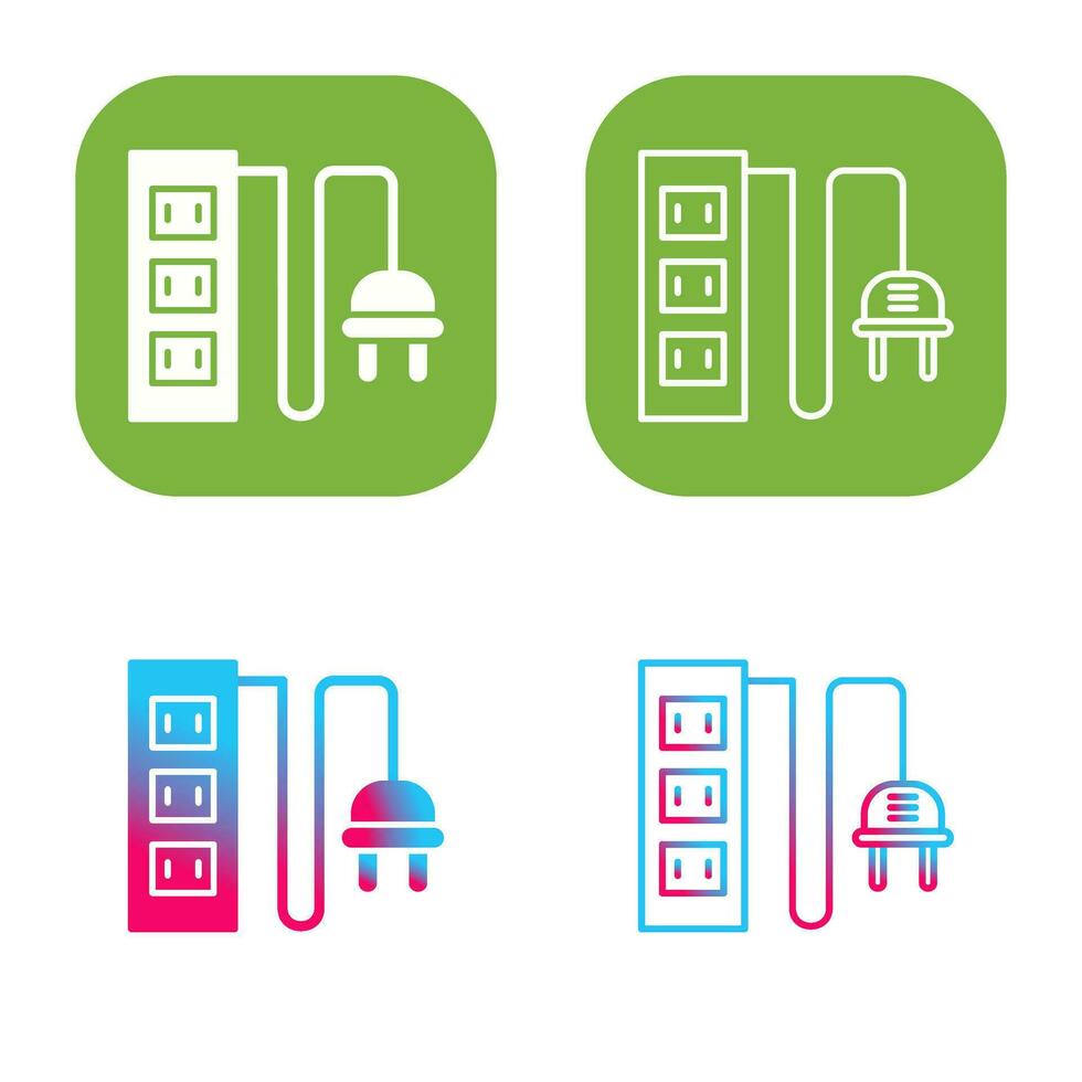 Power Socket Vector Icon