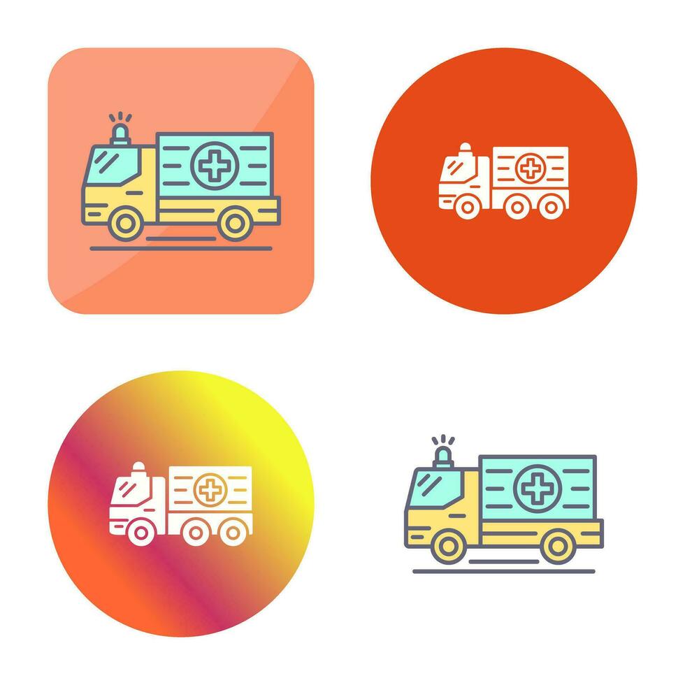 Ambulance Vector Icon