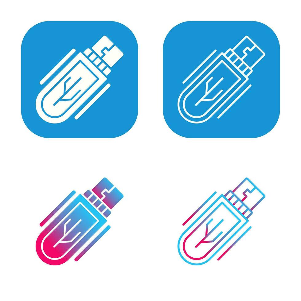 Usb Drive Vector Icon