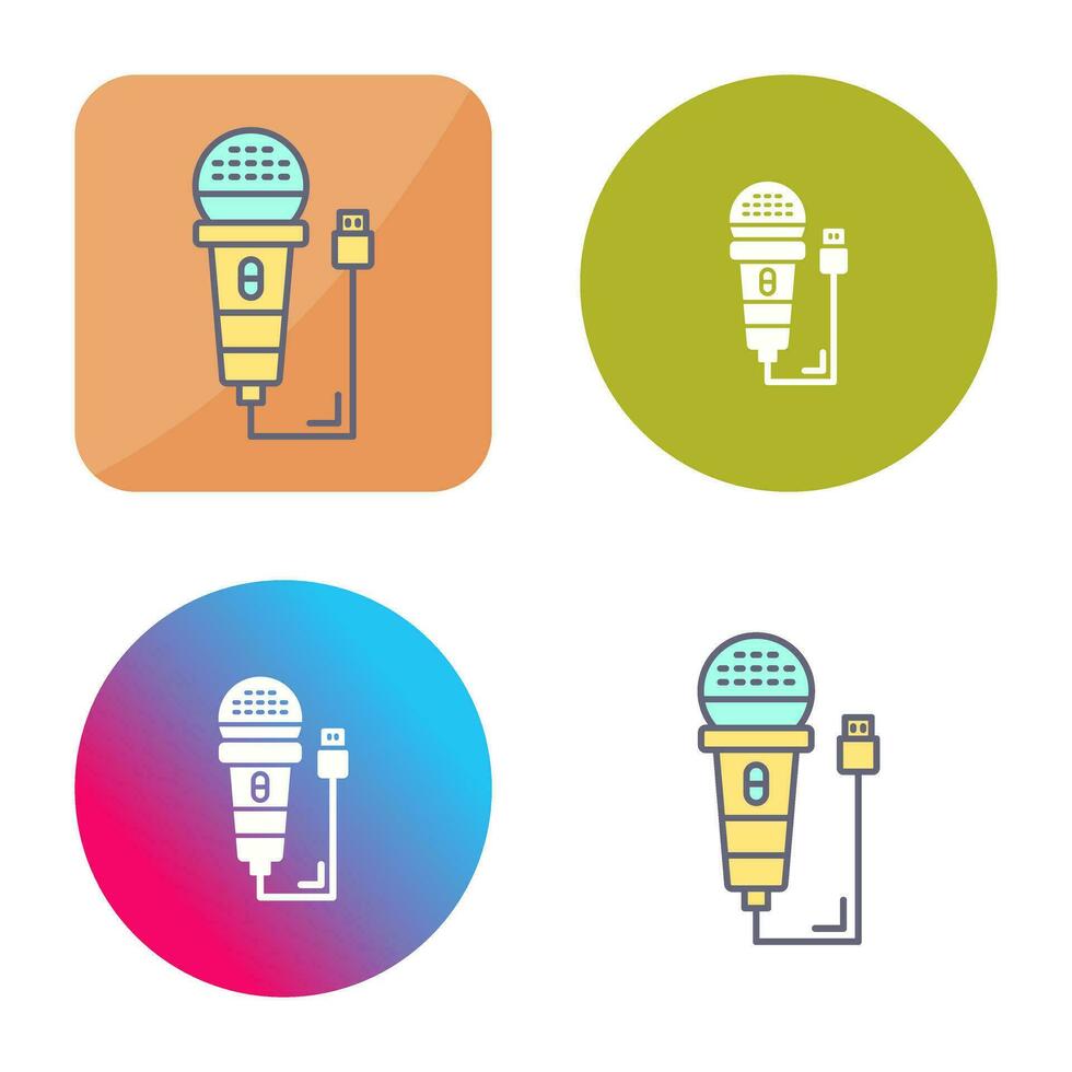 Microphone Vector Icon