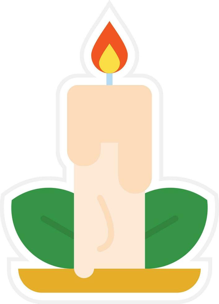 Candle Vector Icon