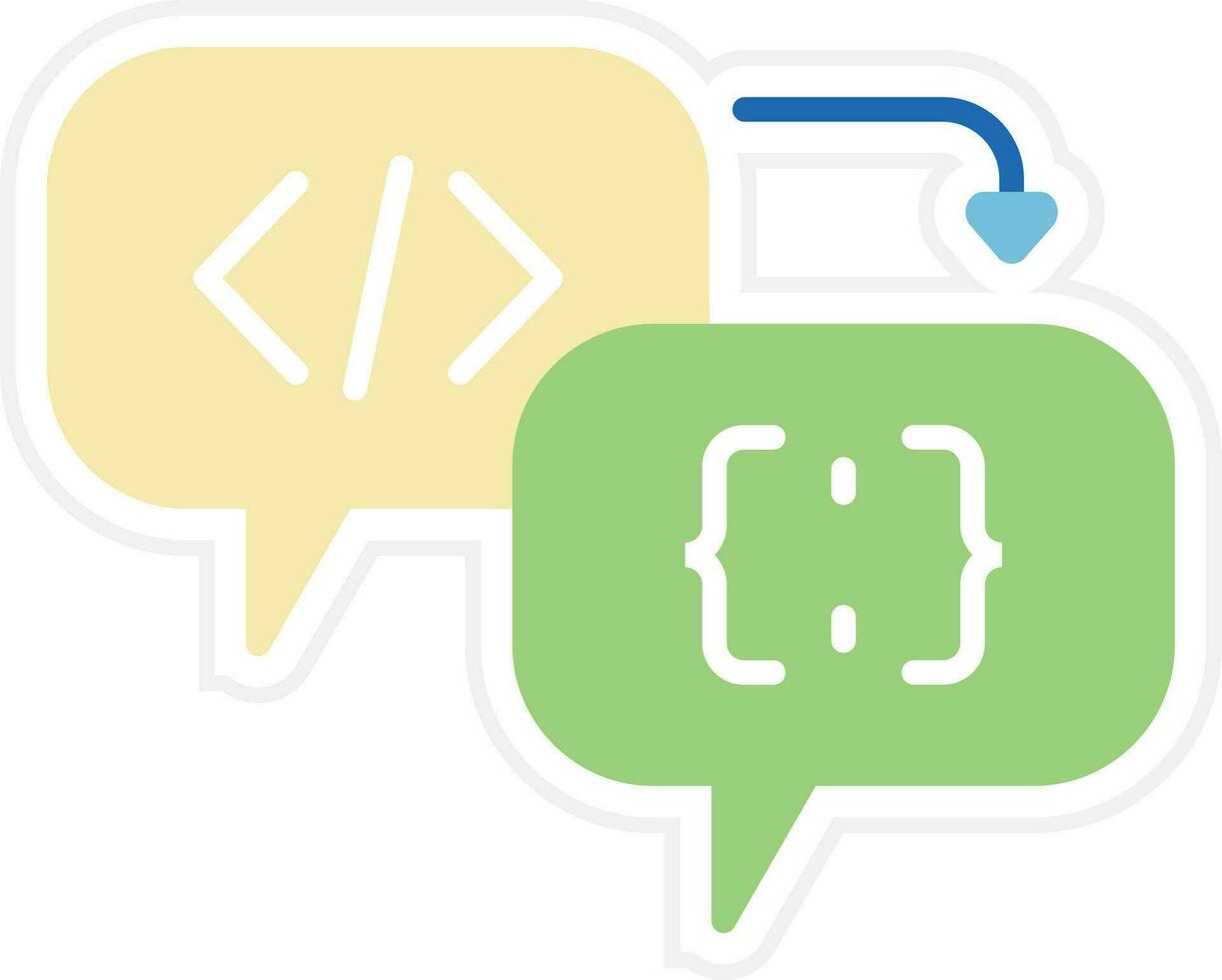 Code Processor Vector Icon
