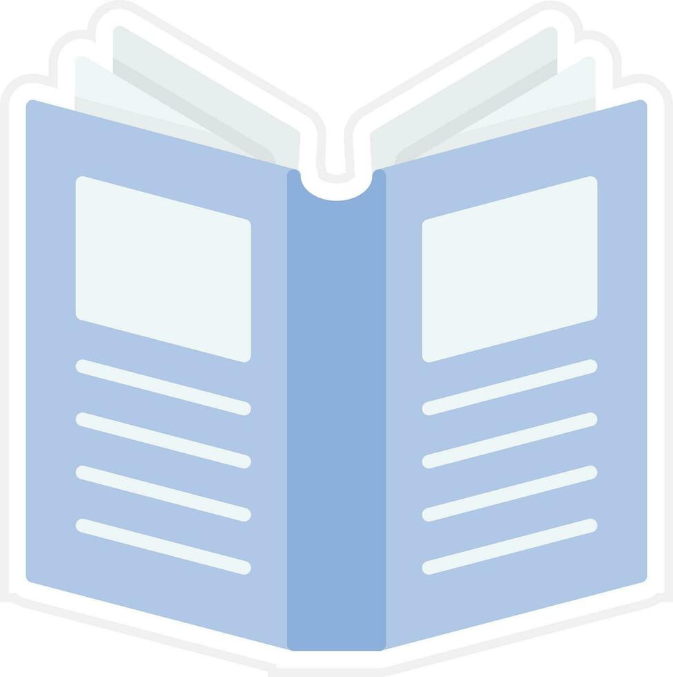 Book Cover Vector Icon