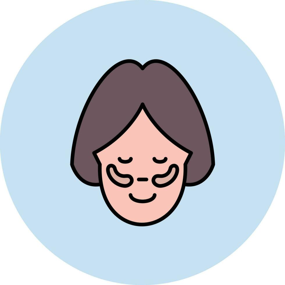 Dark Circles Vector Icon