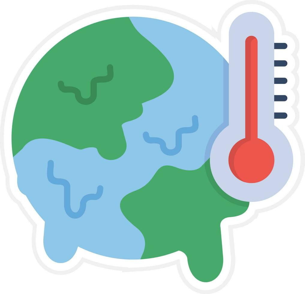 Global Warming Vector Icon