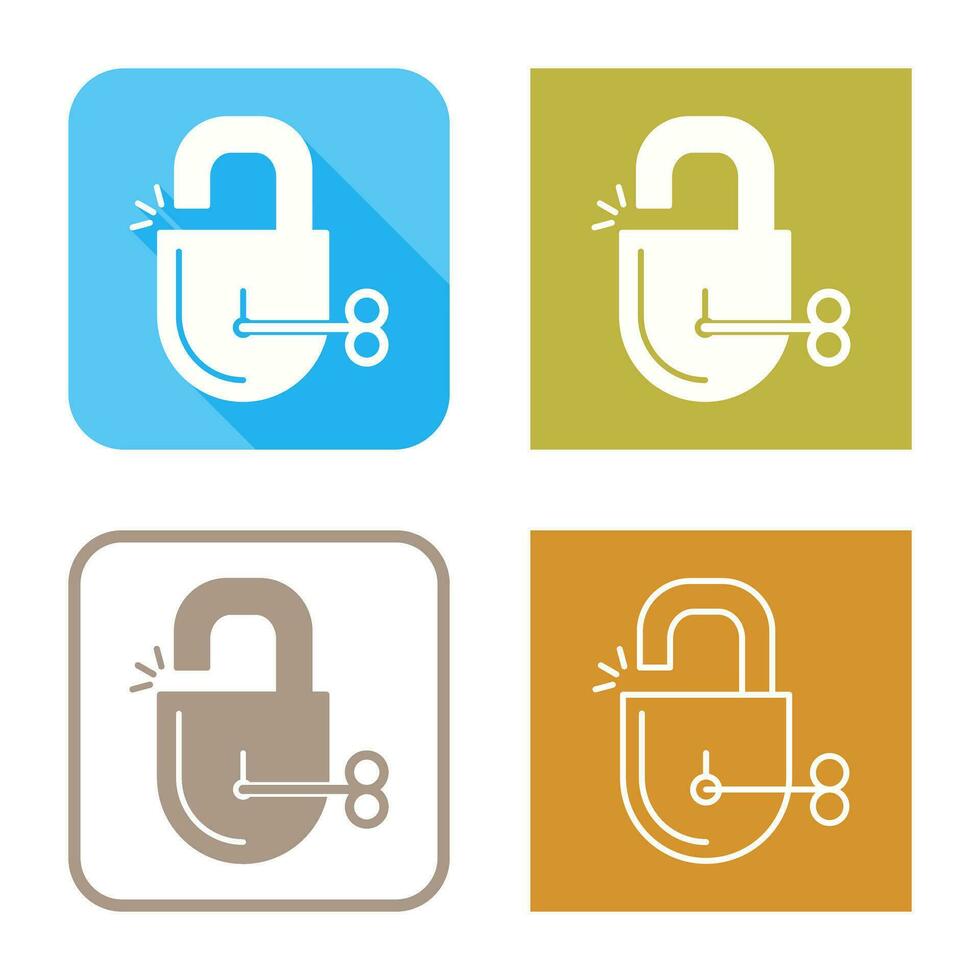 Unlock Vector Icon