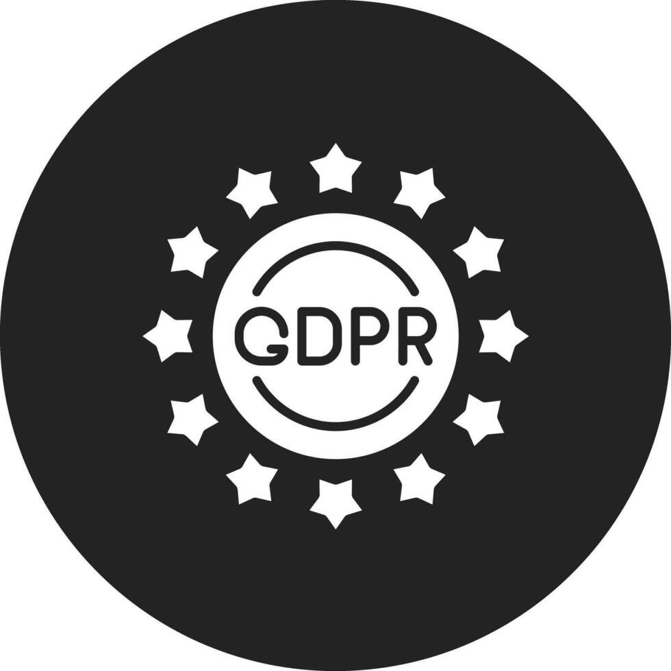 gdpr vector icono