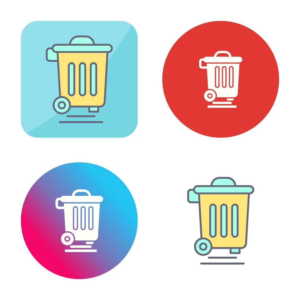 Dustbin Vector Icon