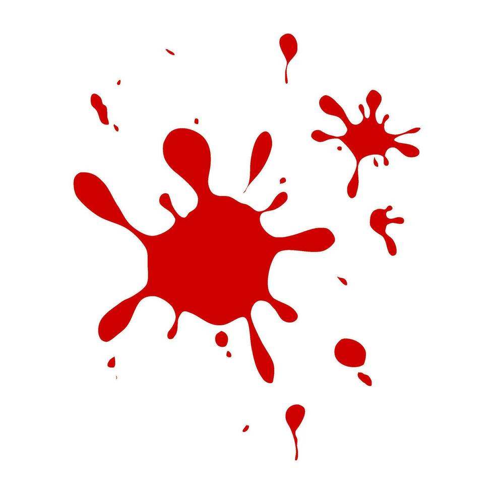Blood Splatter Element vector
