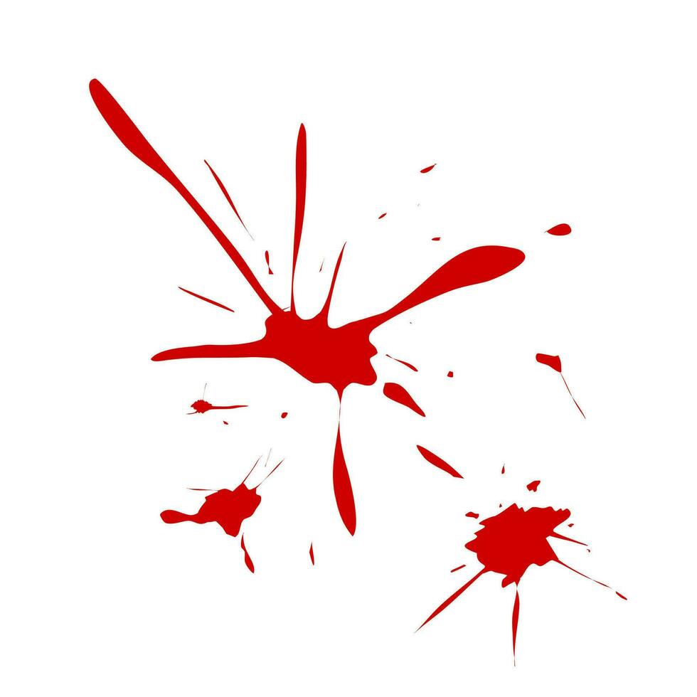 Blood Splatter Element vector