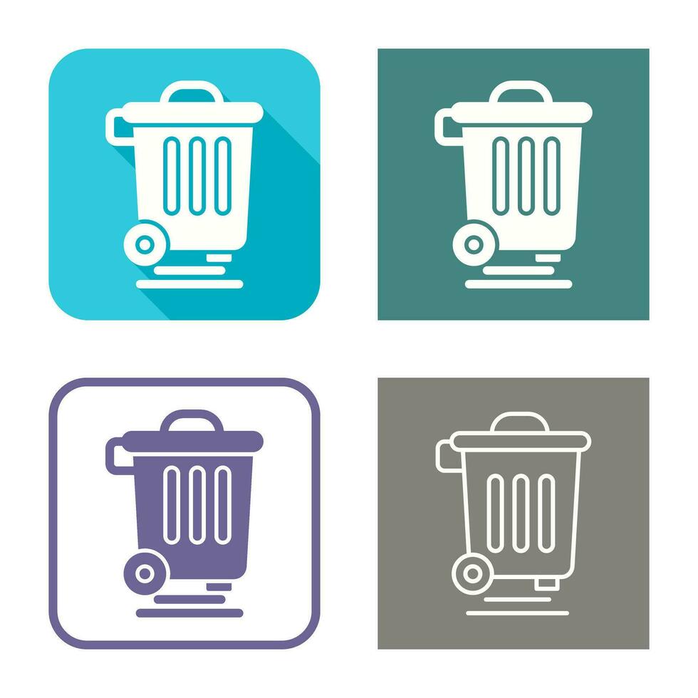 Dustbin Vector Icon