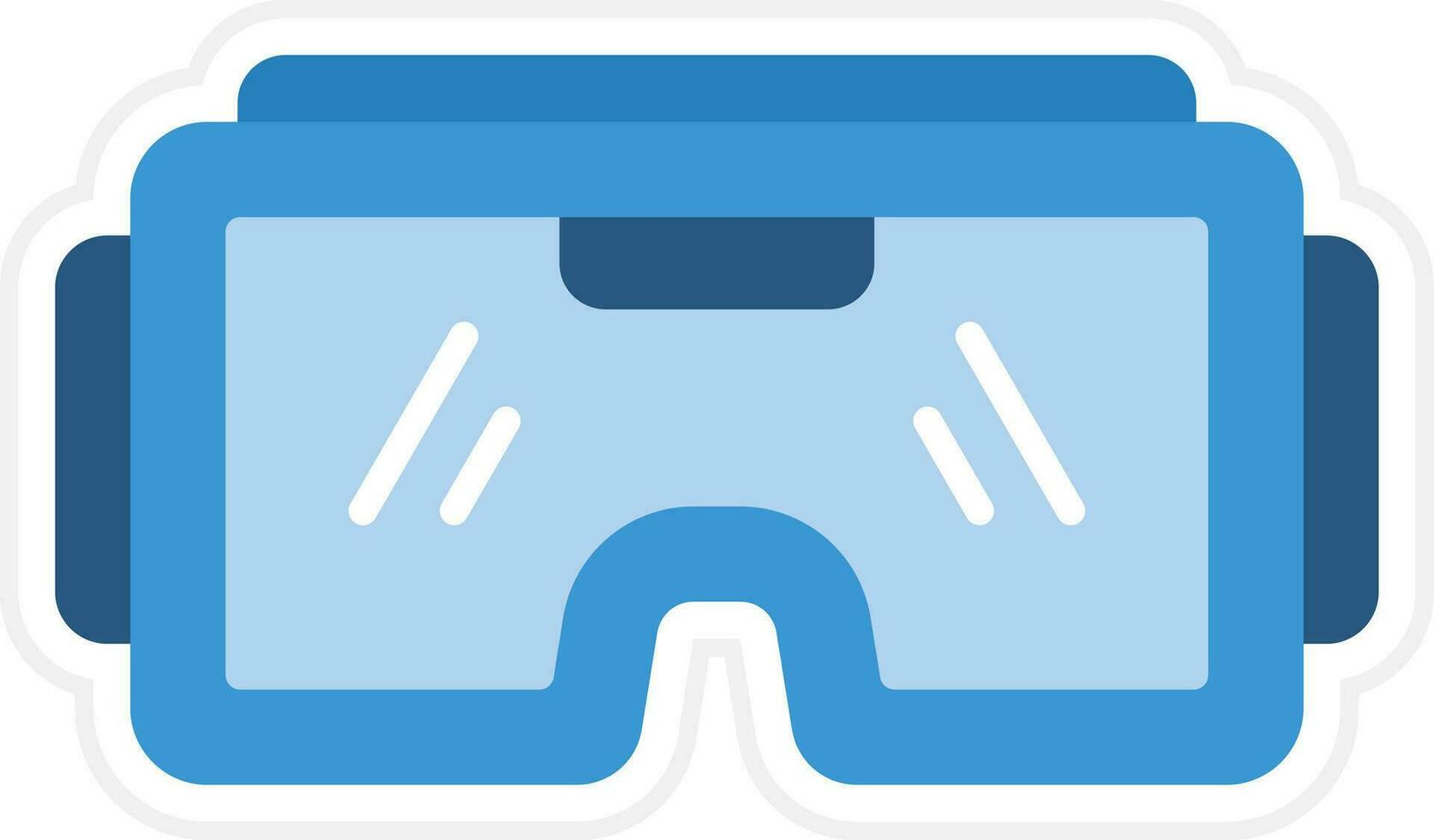 VR Glasses Vector Icon