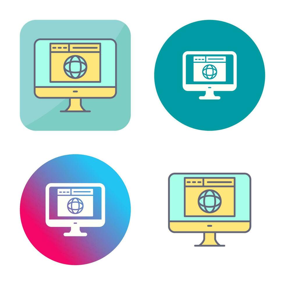 Website Vector Icon