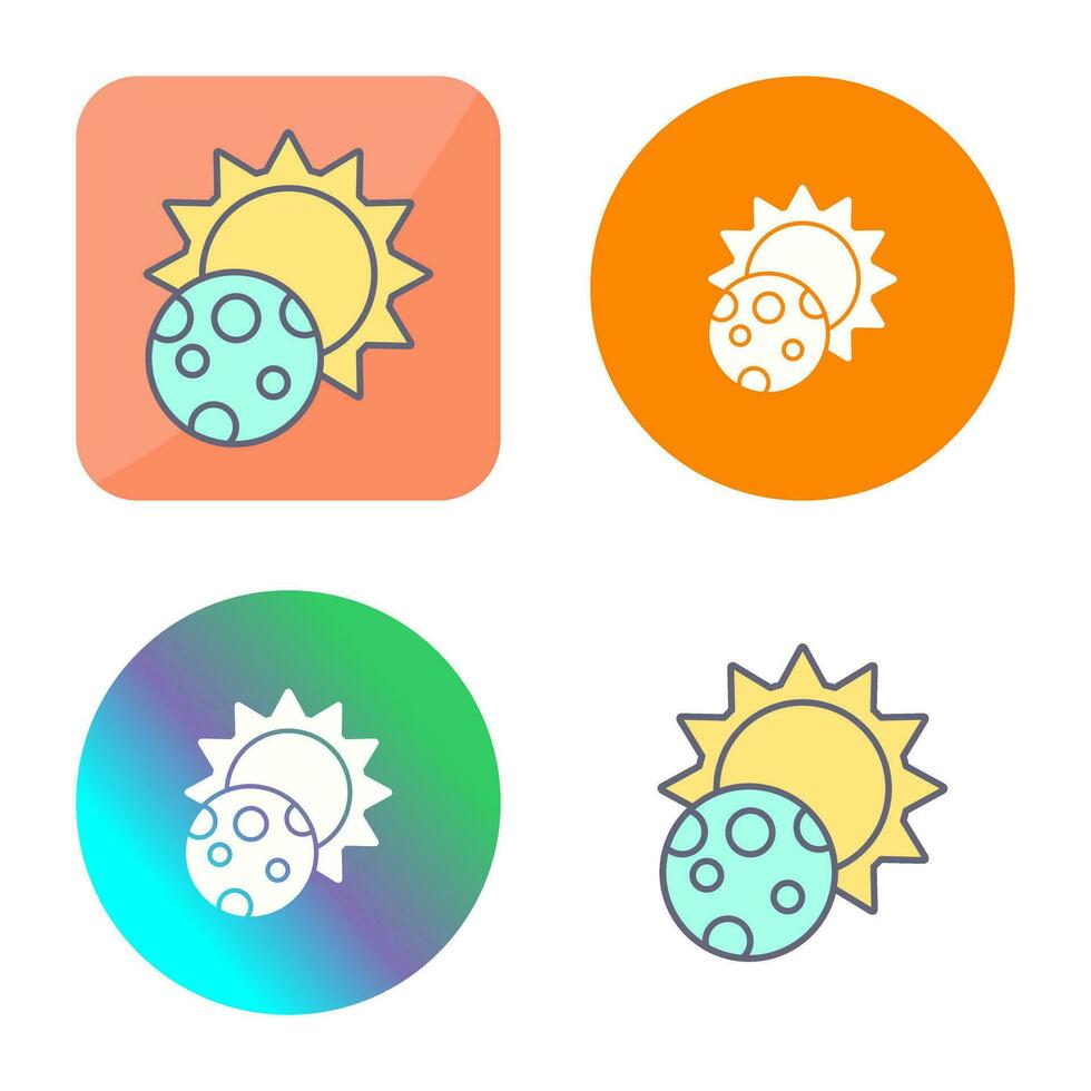 Eclipse Vector Icon