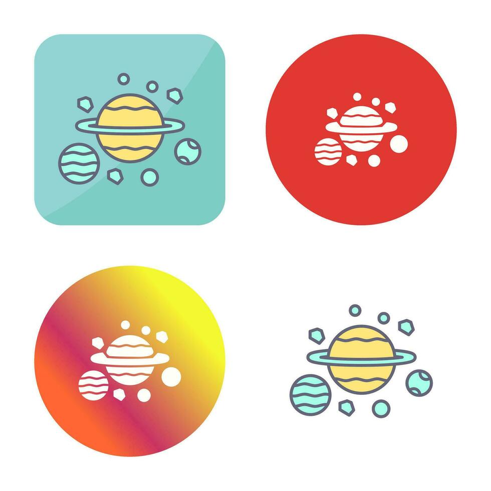 Planets Vector Icon