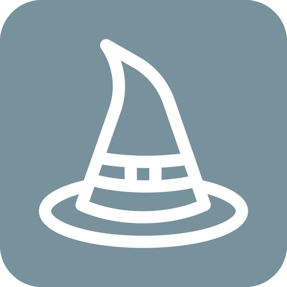 Witch Hat Vector Icon