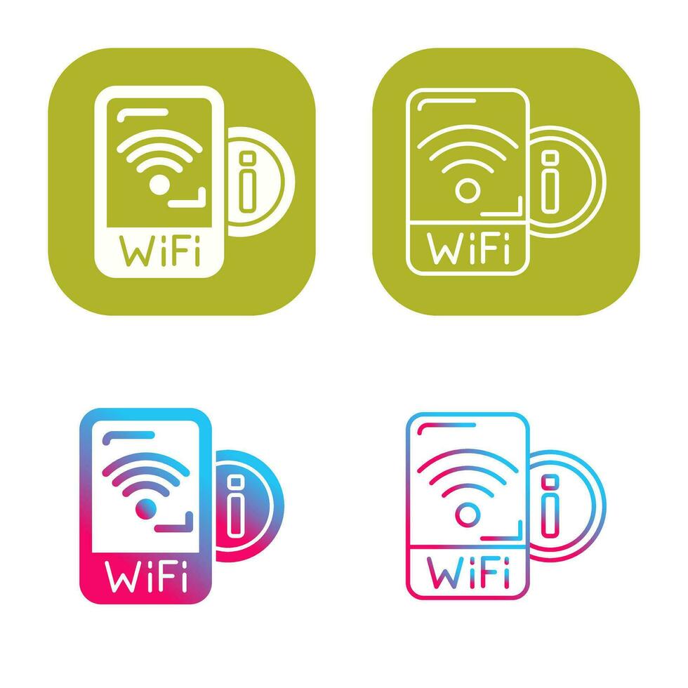 Wifi Signal Vector Icon
