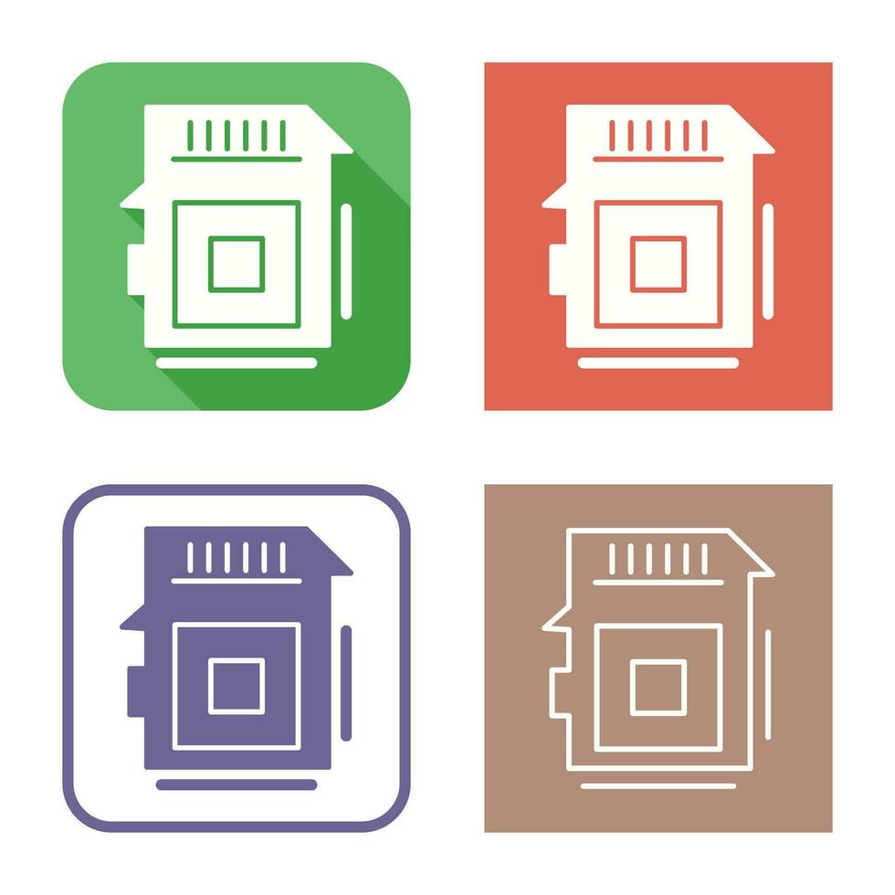 Sd Card Vector Icon