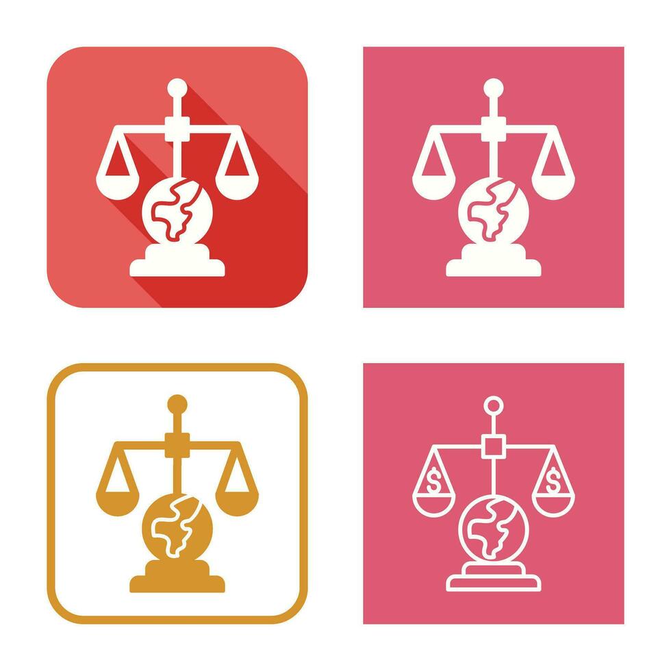 International Law Vector Icon