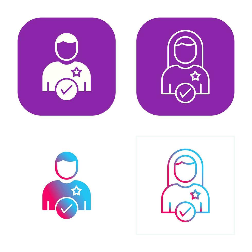 Candidate Vector Icon